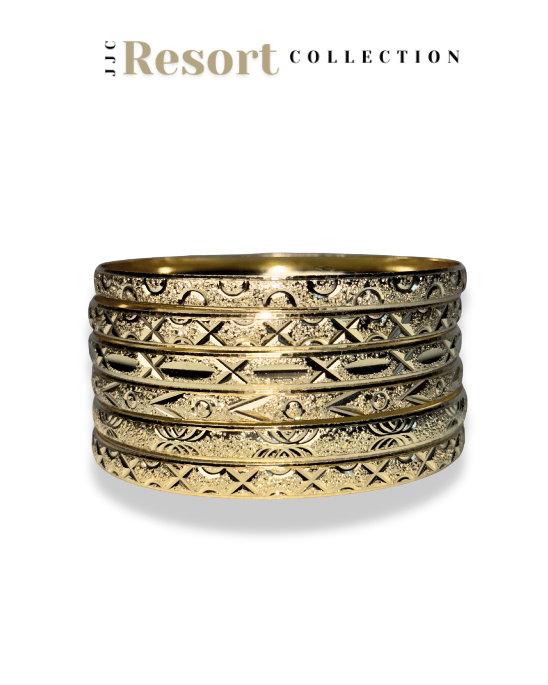 Island Luxe Bangles Gold | 4 Pack