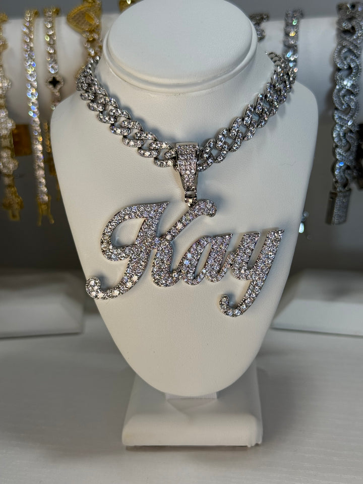 Icy Signature Custom Nameplate