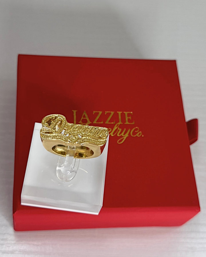 Yours Truly Custom Ring