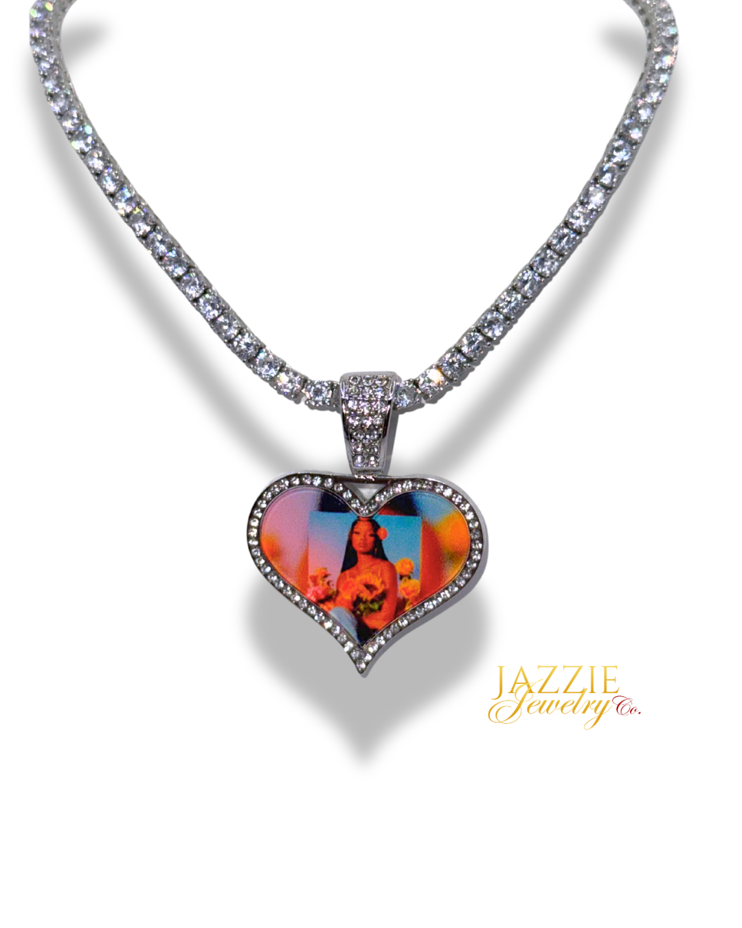 Signature Heart Photo Necklace