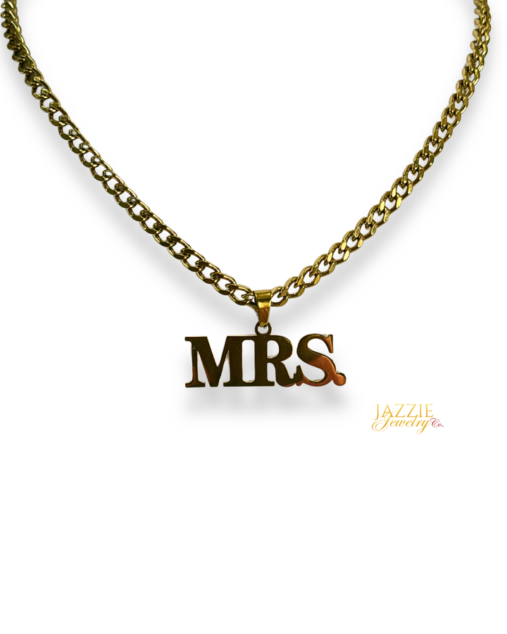 Truly Yours Custom Title Necklace