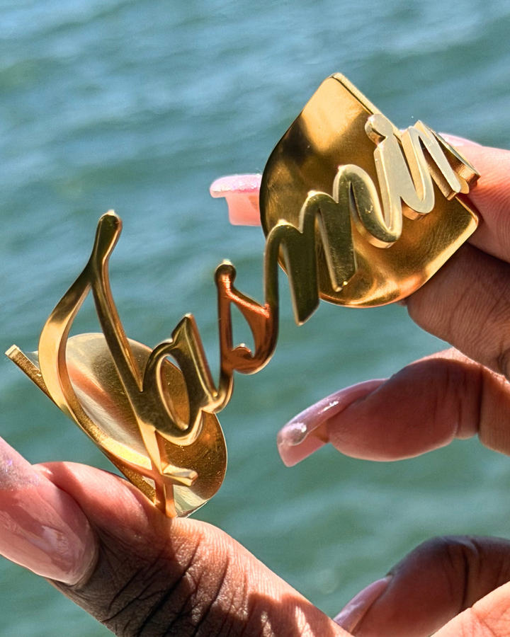 Signature Name Cuff Bracelet