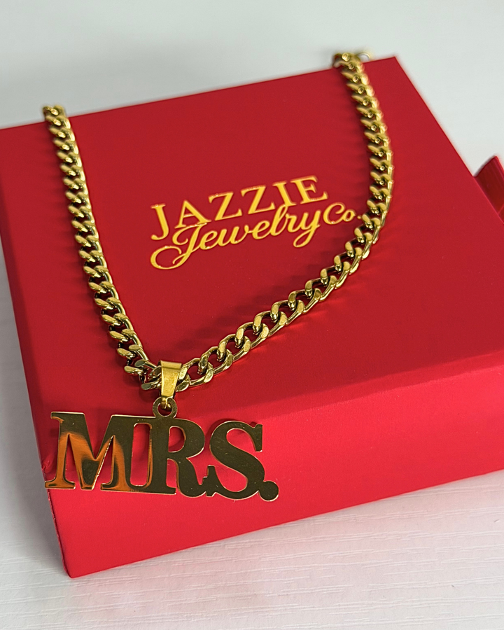 Truly Yours Custom Title Necklace