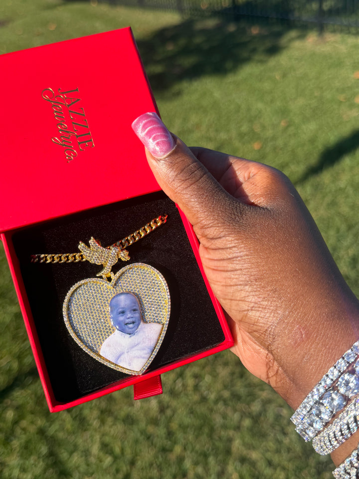 Iconic Heart Photo Necklace