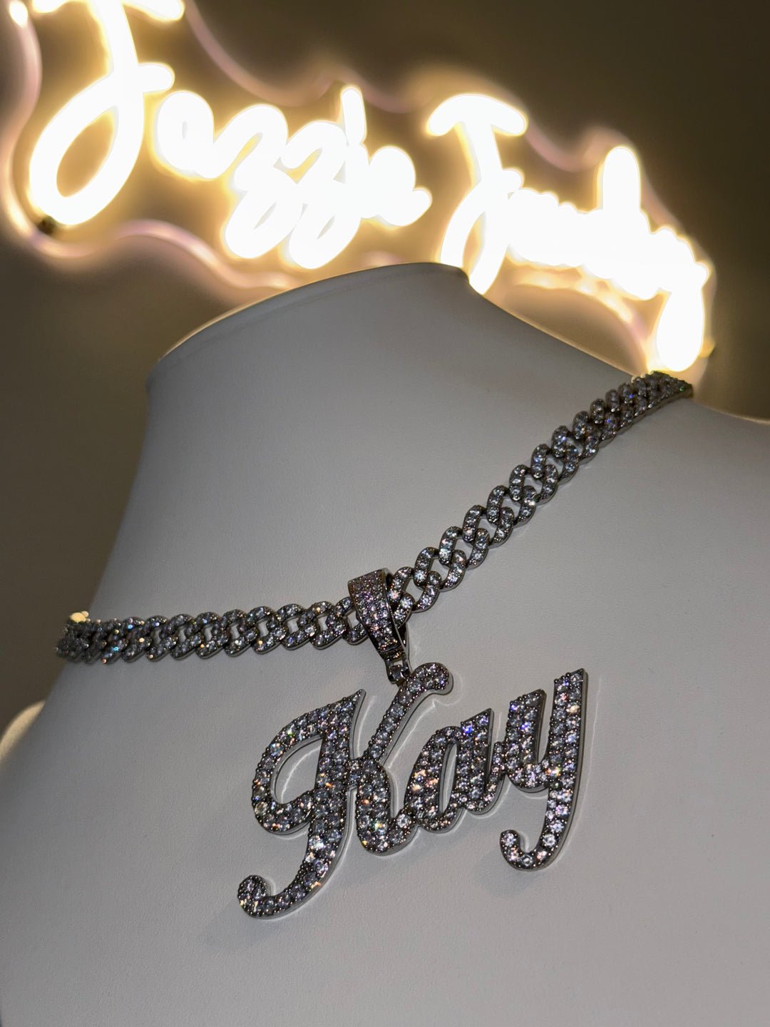 Icy Signature Custom Nameplate