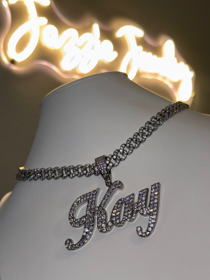 Icy Signature Custom Nameplate