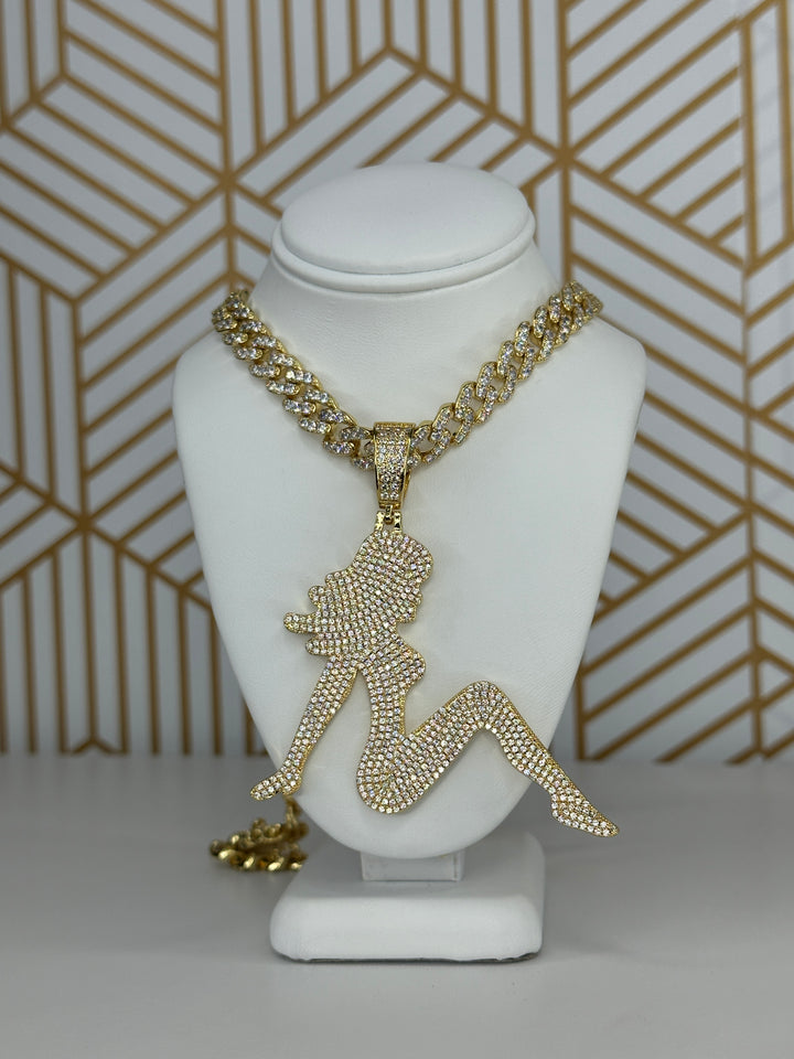 Icy Pinup Pendant | Necklace