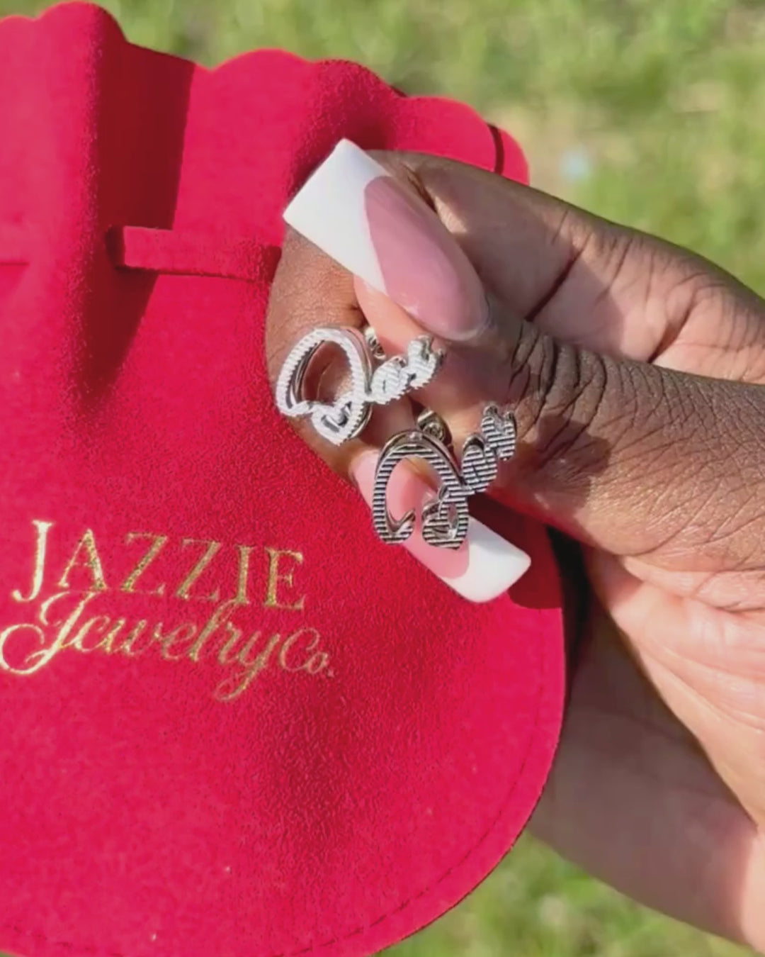 Signature Name Earrings