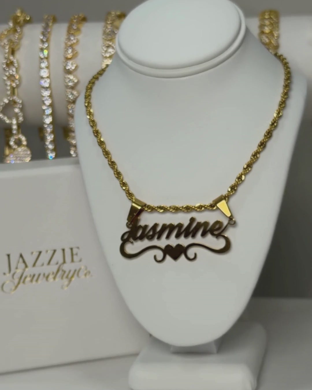 Sweetheart Custom Name Necklace