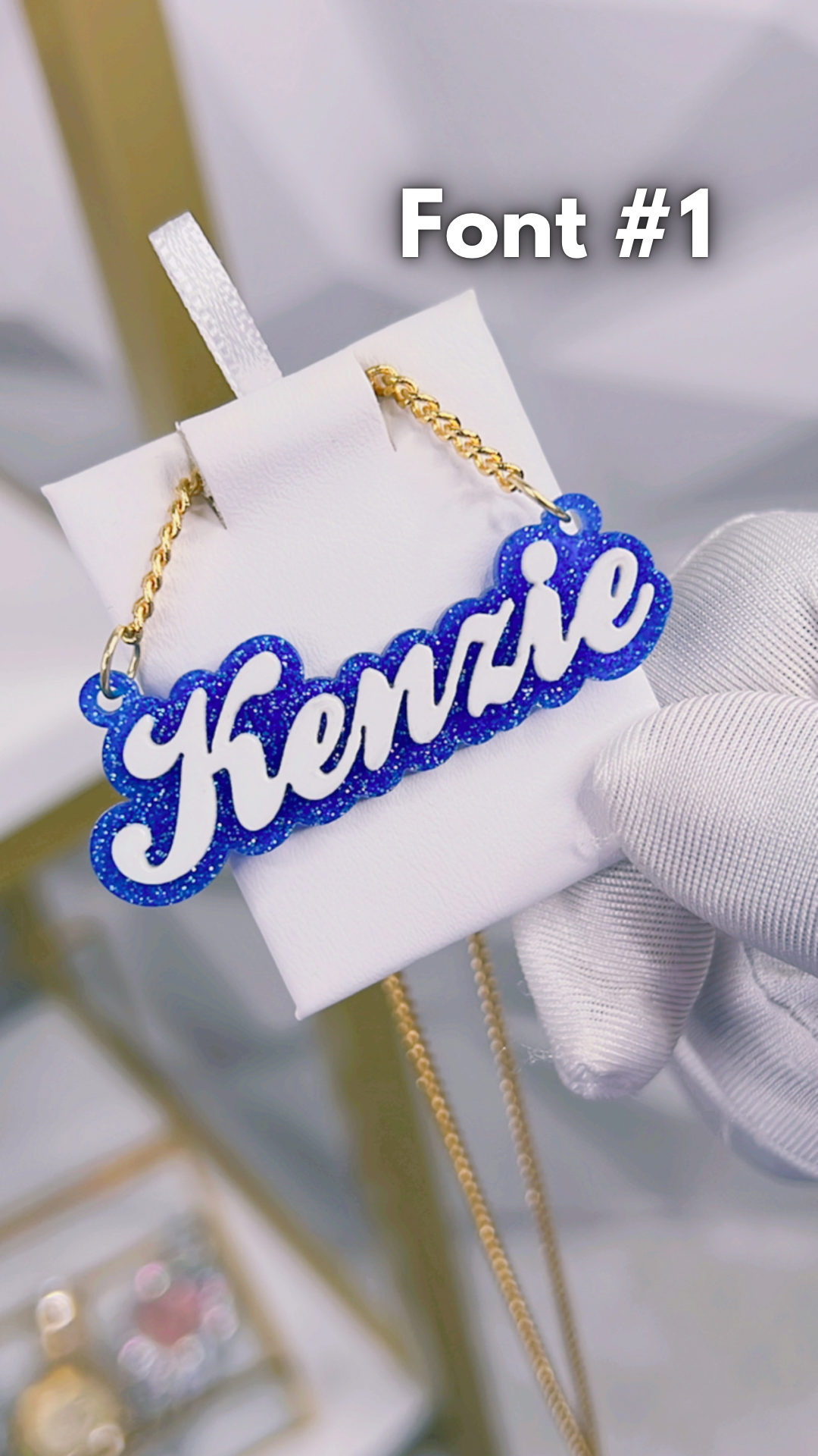 Freestyle | Acrylic Custom Name Necklace