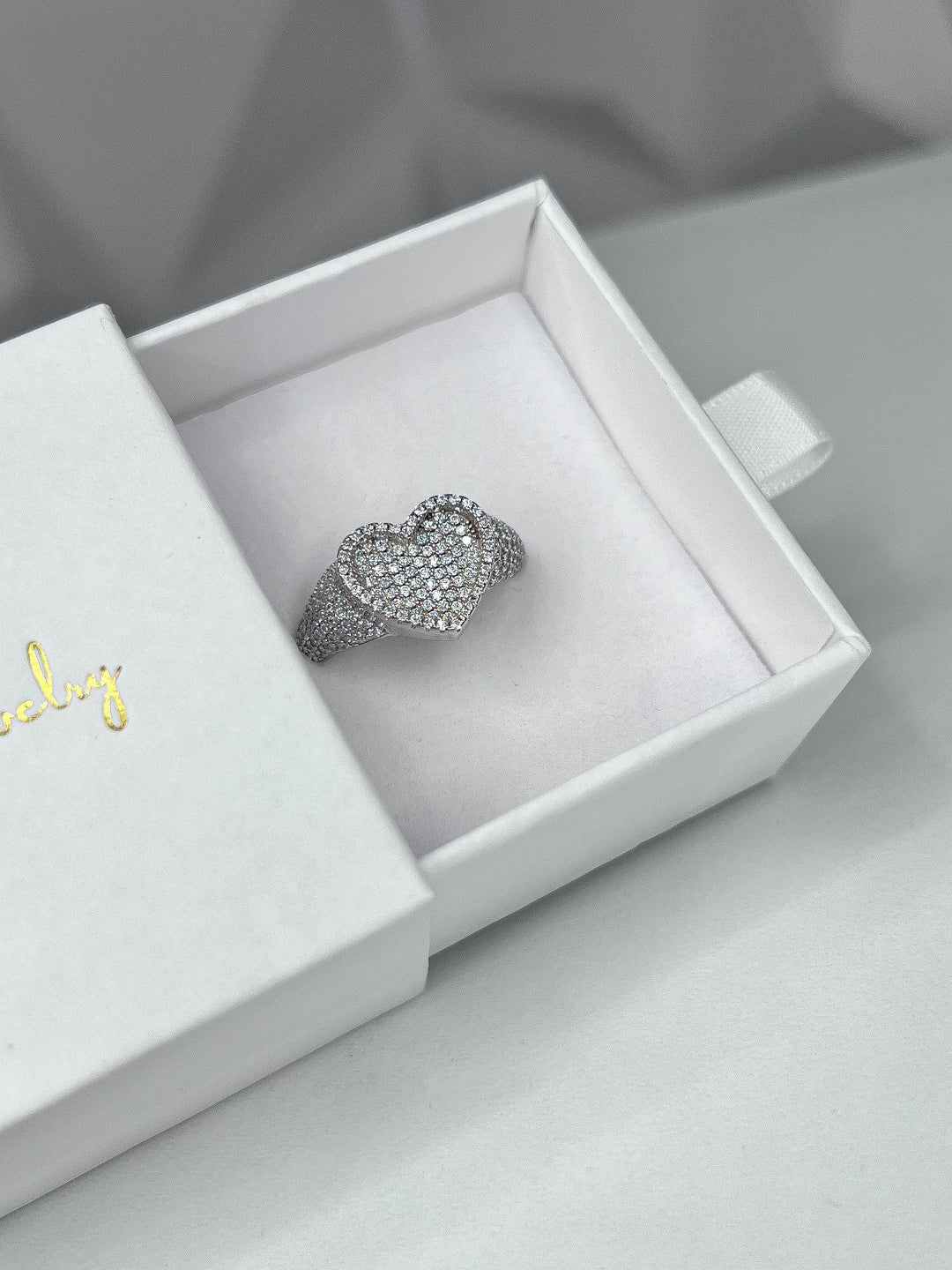 Amor Heart Ring | Sterling Silver